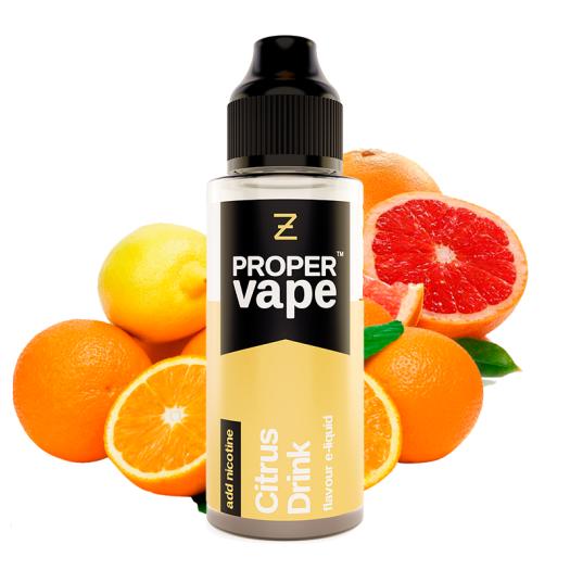 CITRUS DRINK Proper Vape 100ml + 2 Nicokits Gratis