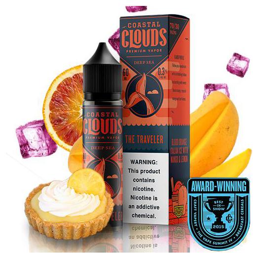 COASTAL CLOUDS THE TRAVELER 50ml + Nicokit Gratis THE TRAVELER