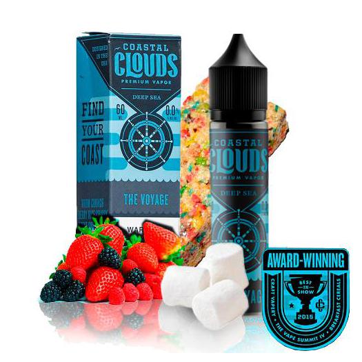 COASTAL CLOUDS THE VOYAGE 50ml + Nicokit Gratis COASTAL CLOUDS THE VOYAGE
