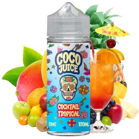 COCKTAIL TROPICAL Coco Juice 100ml + Nicokit Gratis
