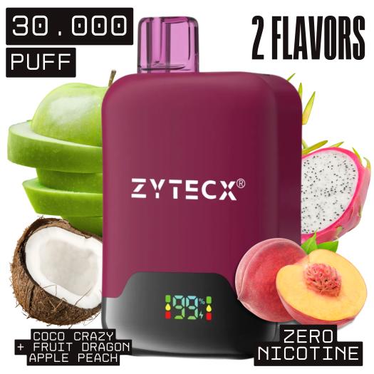 Coco Crazy + Dragon Apple Peach | MAGIC DUO Descartável | 30.000 Puff Sem Nicotina |