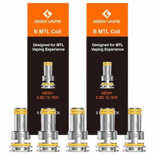 Coils B MTL 0.8Ω/1.2Ω Geekvape (5uds)
