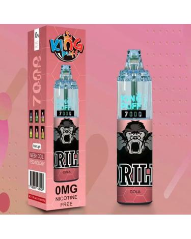 COLA 7000 puffs - KING PUFF v2 - SEM NICOTINA