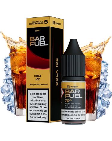 Cola Ice 10ml 20mg - Bar Fuel by Hangsen - Líquido con SALES DE NICOTINA