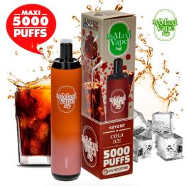 COLA ICE Ma Maxi vape 5000 puffs SEM NICOTINA