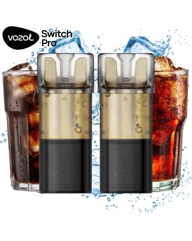 Cola Ice | Pack 2 uds | Cartuchos Pré-Carregado 20mg Vozol Switch Pro