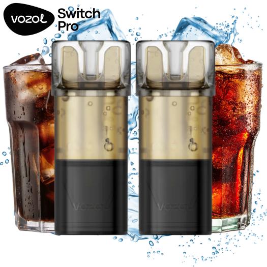 Cola Ice | Pack 2 uds | Cartuchos Pré-Carregado 20mg Vozol Switch Pro