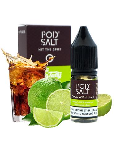 COLA WITH LIME - POD SALT 10 ml - Líquido con SALES DE NICOTINA