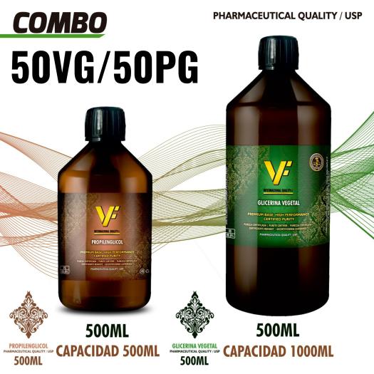 Combo Pack Base 1000ml | 50VG/50PG | VapFip