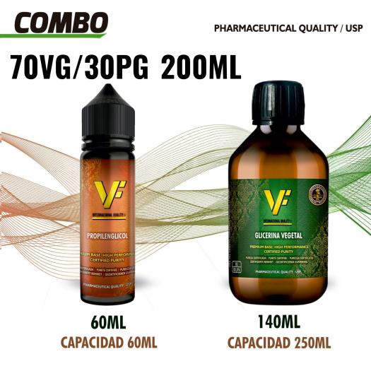 Combo Pack Base | 200ml | 70VG/30PG | VapFip