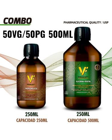 Combo Pack Base 500ml 50VG/50PG VapFip