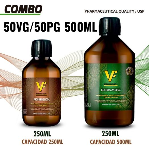 Combo Pack Base 500ml 50VG/50PG VapFip