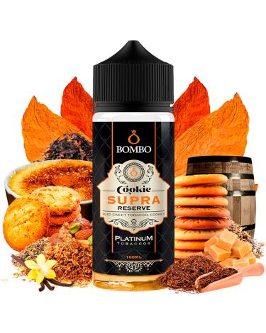 Cookie Supra Reserve 100ml - Platinum Tobaccos by Bombo + Nicokits Gratis