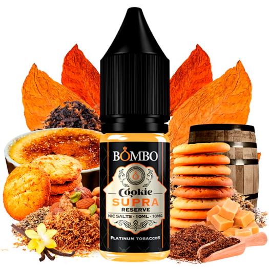 Cookie Supra Reserve 10ml - Platinum Tobaccos by Bombo Nic Salts