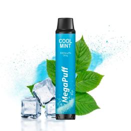 Cool Mint MegaPuff – 3000 PUFF – Descartável SEM NICOTINA