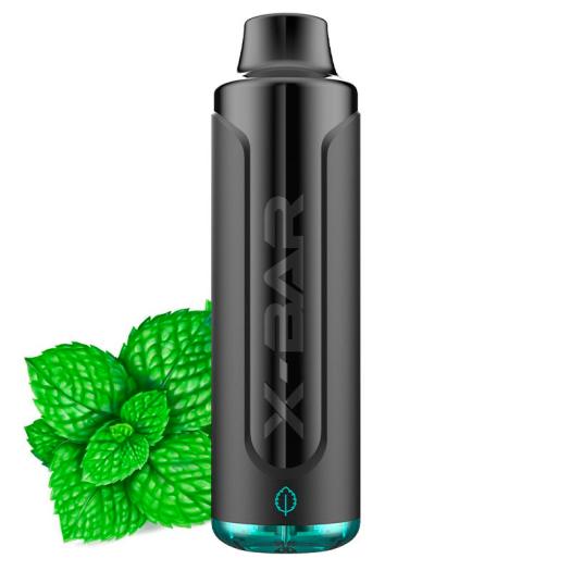 Cool Mint X-Bar MAX - 6500 Puffs - POD descartável SEM NICOTINA