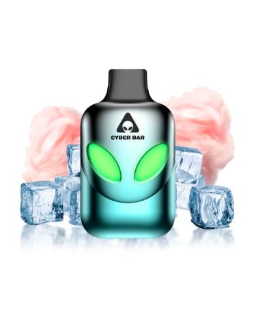 Cotton Candy Ice - Descartável Cyber Bar AL600 20mg