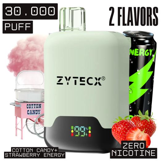 Cotton Candy + Strawberry Energy | MAGIC DUO Descartável | 30.000 Puff Sem Nicotina |