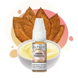 Cream Tobacco Nic Salt 10ml - Elfliq by Elf Bar