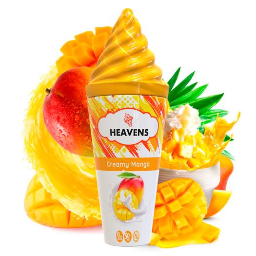 Creamy Mango - Heavens E-Cone - 50ml + Nicokit Creamy Mango - Heavens E-Cone - 50ml + Nicokit
