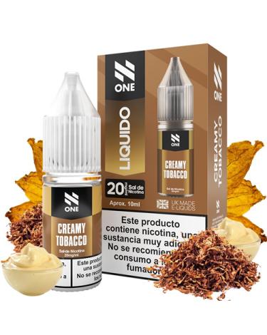 Creamy Tobacco 10ml – Líquido con SALES DE NICOTINA - N-One