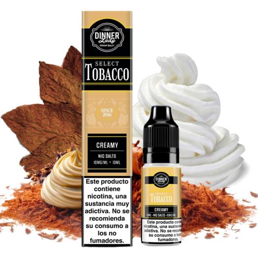 Creamy Tobacco Bar Salts 50:50 Dinner Lady