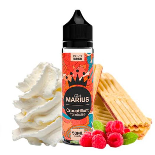 Croustillant Framboise - Chez Marius 50ml + Nicokit Gratis
