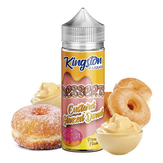 Custard Glazed Donut - Kingston E-liquids 100ml + Nicokits Gratis