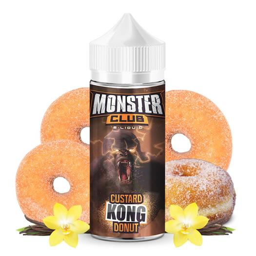 Custard Kong Donut 100ml + Nicokits Gratis - Monster Club Custard Kong Donut 100ml + Nicokits Gratis - Monster Club
