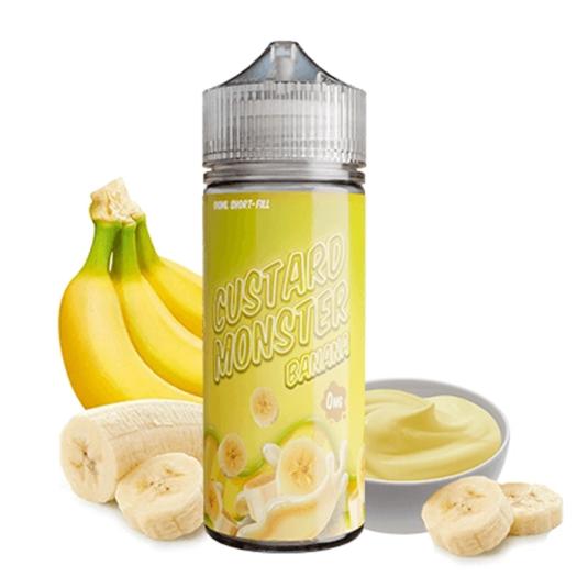 Banana Custard 100ml Custard Monster