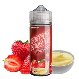 CUSTARD MONSTER STRAWBERRY - JAM MONSTER 100ml + Nicokits Gratis