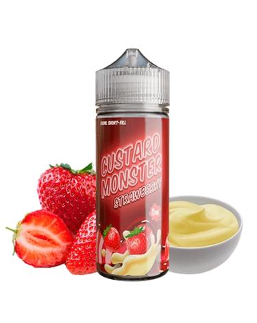 CUSTARD MONSTER STRAWBERRY - JAM MONSTER 100ml + Nicokits Gratis