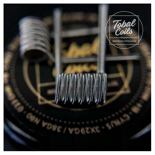 Cyrus 0,23ohm Tobal Coils - Resistencias Artesanales Tobal Coils Cyrus 0,23ohm Tobal Coils - Resistencias Artesanales Tobal Coils