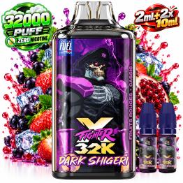DARK SHIGERI XFighter 32K | SEM NICOTINA 0mg | 32.000 Puff