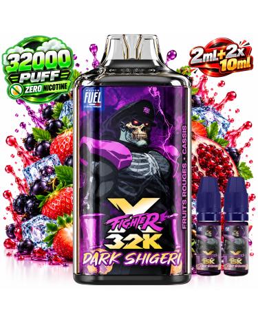 DARK SHIGERI XFighter 32K | SEM NICOTINA 0mg | 32.000 Puff