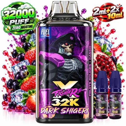 DARK SHIGERI XFighter 32K | SEM NICOTINA 0mg | 32.000 Puff