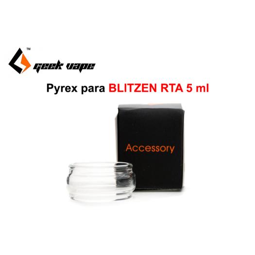 Depósito de Pyrex Bubble 5ml para Blitzen RTA - GeekVape Depósito de Pyrex Bubble 5ml para Blitzen RTA - GeekVape
