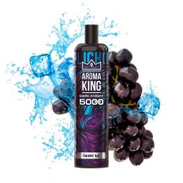 Descartável 5000 Puff Grape Ice - Aroma King SEM NICOTINA