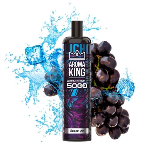 Descartável 5000 Puff Grape Ice - Aroma King SEM NICOTINA