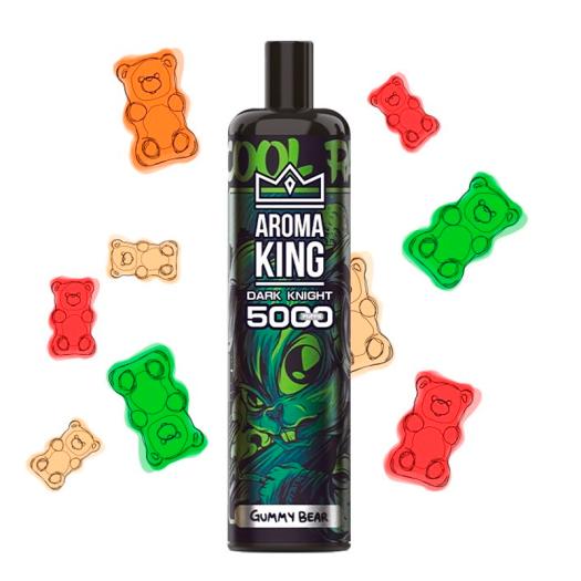 Descartável 5000 Puff Gummy Bear - Aroma King SEM NICOTINA
