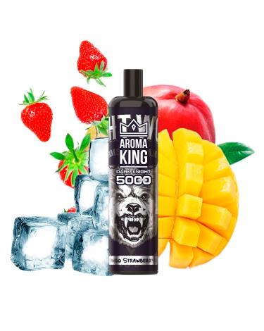 Descartável 5000 Puff Mango Strawberry Ice - Aroma King SEM NICOTINA