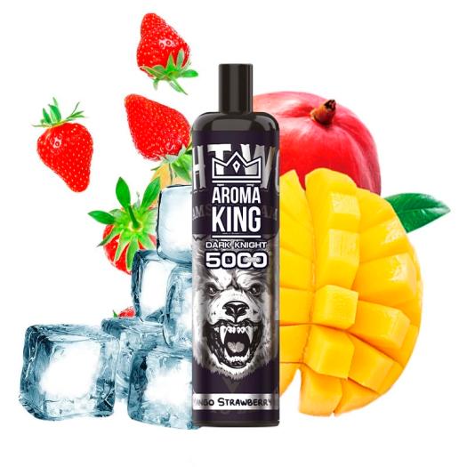 Descartável 5000 Puff Mango Strawberry Ice - Aroma King SEM NICOTINA