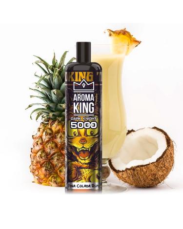 Descartável 5000 Puff Pina Colada Rum - Aroma King SEM NICOTINA