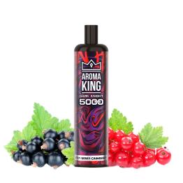 Descartável 5000 Puff Very Berry Cranberry - Aroma King SEM NICOTINA