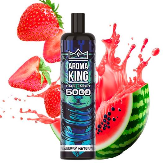 Descartável 5000 Puff Watermelon Strawberry - Aroma King SEM NICOTINA