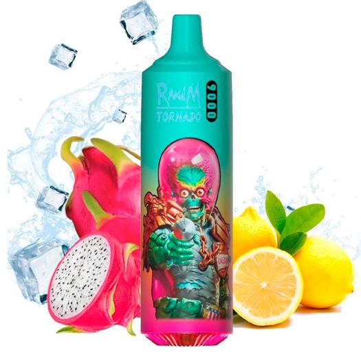 Descartável BLACK DRAGON ICE Tornado 9000 Puff - 600mAh Fumot SEM NICOTINA Descartável BLACK DRAGON ICE Tornado 9000 Puff - 600mAh Fumot SEM NICOTINA