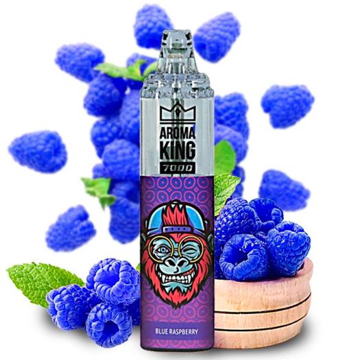 Descartável BLUE RASPBERRY Tornado 7000 Puff SEM NICOTINA - Aroma King