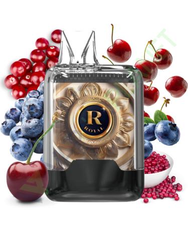 Descartável BLUEBERRY CRANBERRY CHERRY Royal 900 Zytecx 20mg