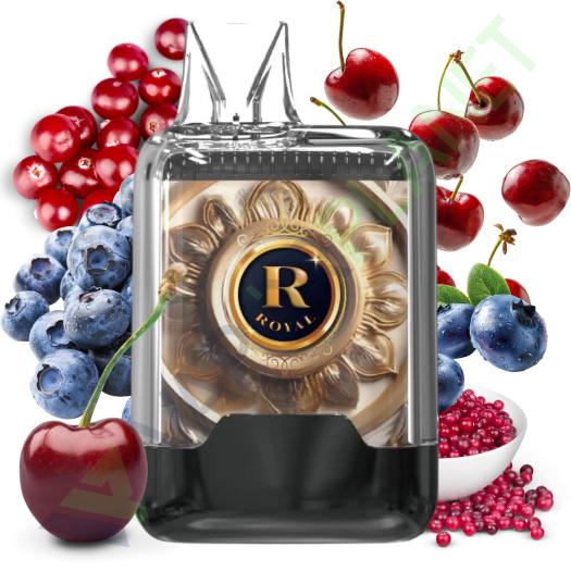 Descartável BLUEBERRY CRANBERRY CHERRY Royal 900 Zytecx 20mg
