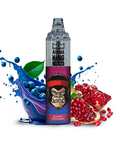 Descartável BLUEBERRY POMEGRANATE Tornado 7000 Puff SEM NICOTINA - Aroma King